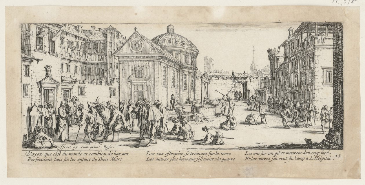 Sairaala, sarjan ”Sodan kauhut” 15. osa tekijältä Jacques Callot