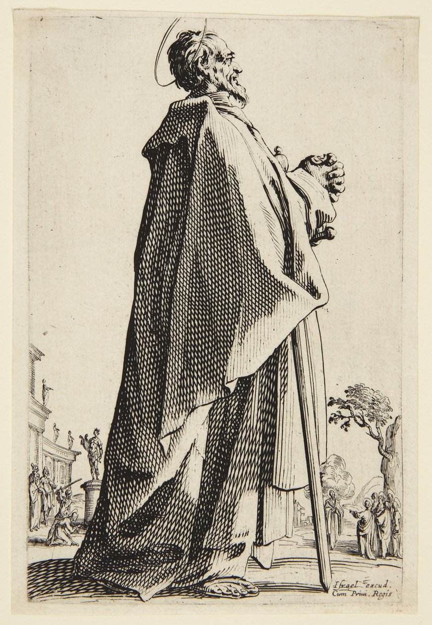 Pyhä Matteus tekijältä Jacques Callot