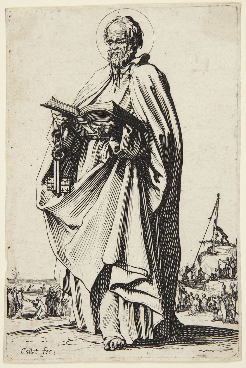 Pyhä Pietari tekijältä Jacques Callot