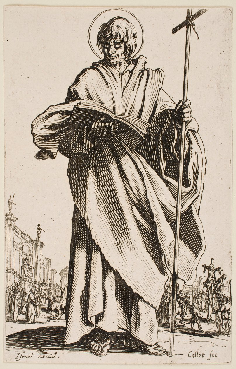 Pyhä Filippus, sarjasta "Suuret apostolit" tekijältä Jacques Callot