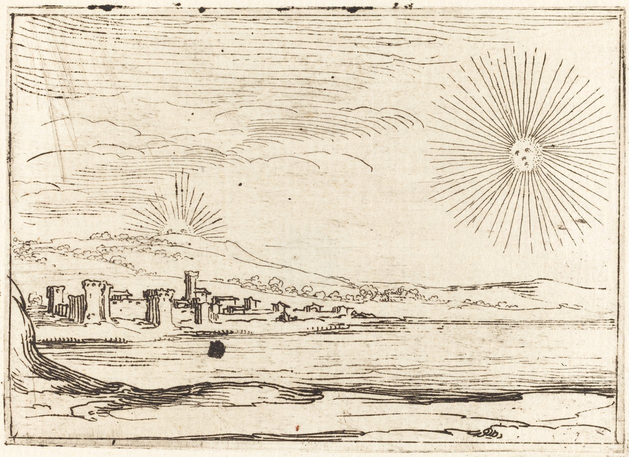 Aurinko nousee tekijältä Jacques Callot
