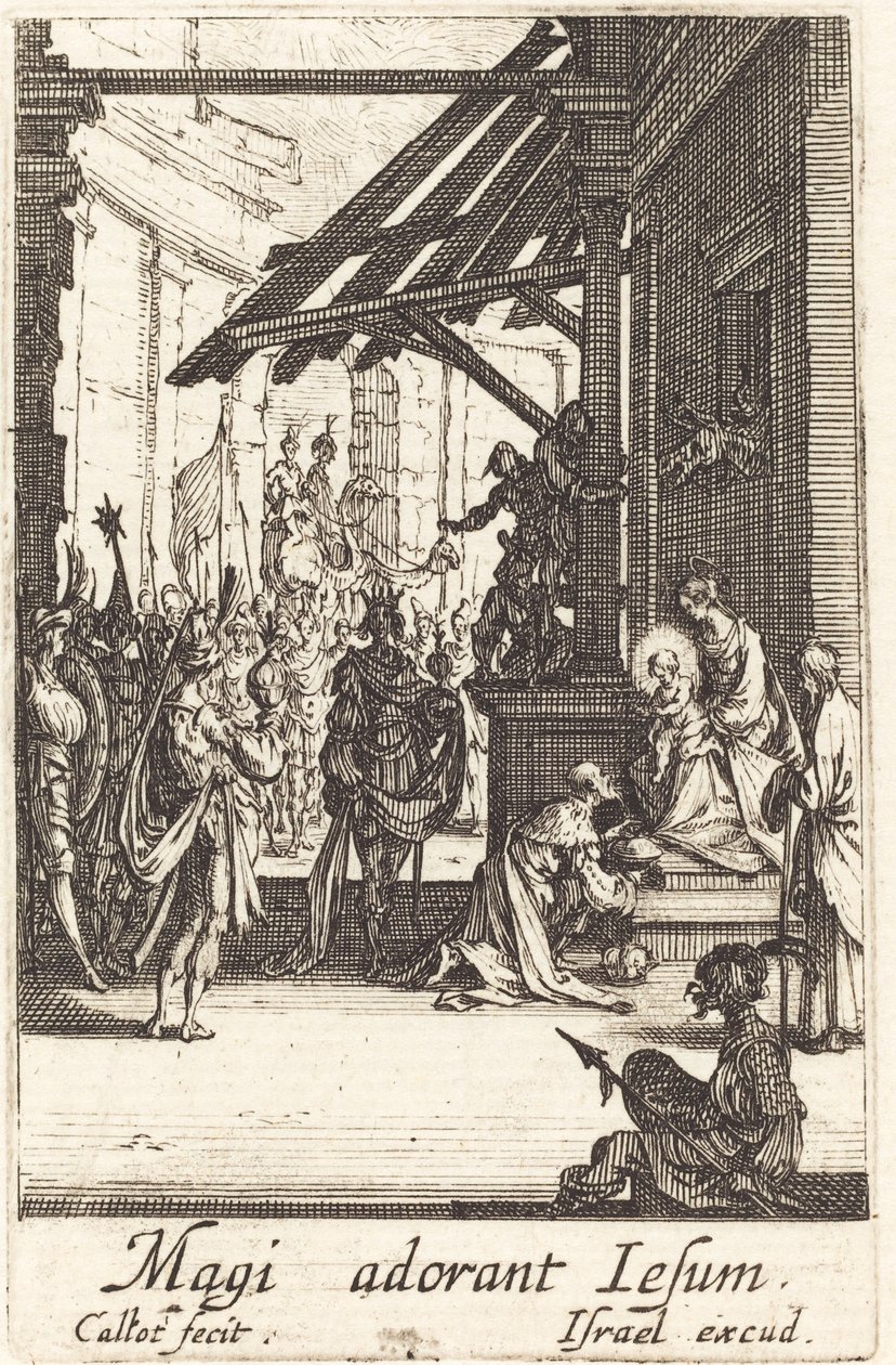 Maagien palvonta tekijältä Jacques Callot