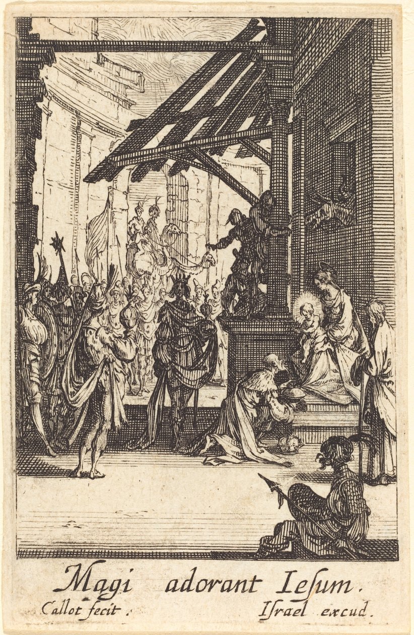 Maagien palvonta tekijältä Jacques Callot
