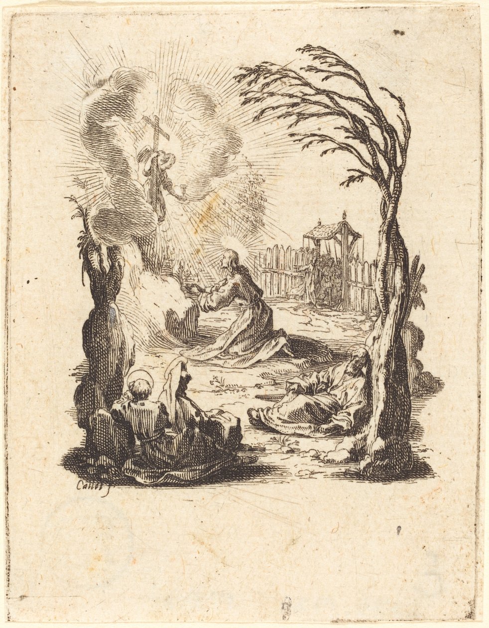 Agony in the Garden tekijältä Jacques Callot