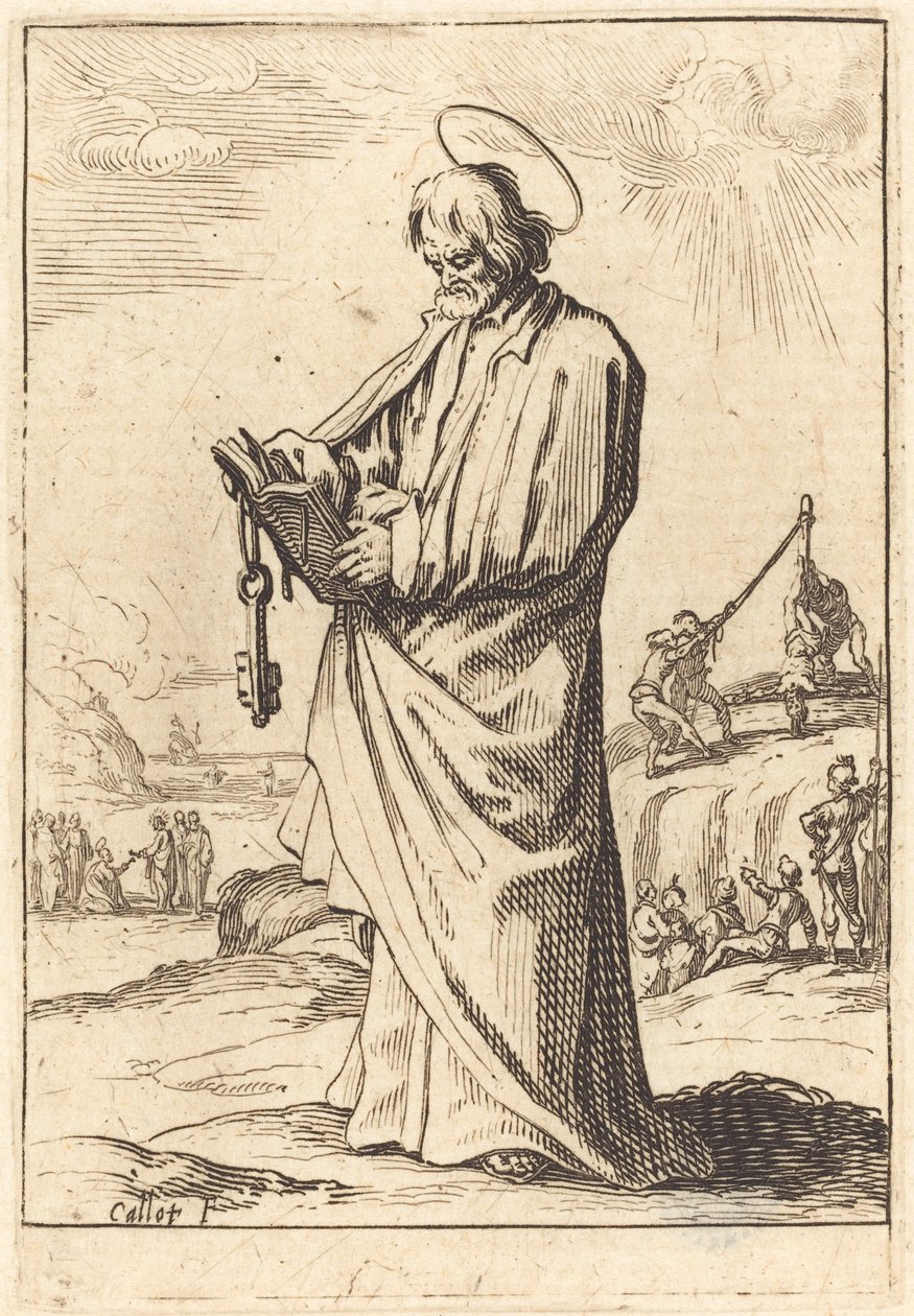 Apostoli Pietari tekijältä Jacques Callot