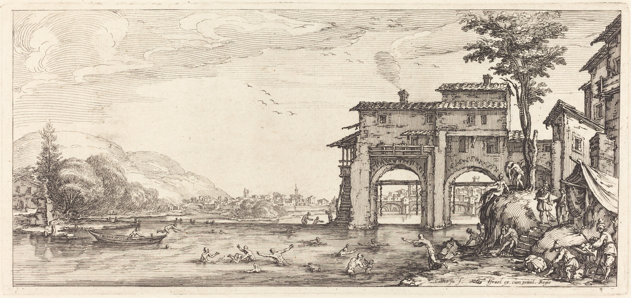 Uimarit tekijältä Jacques Callot