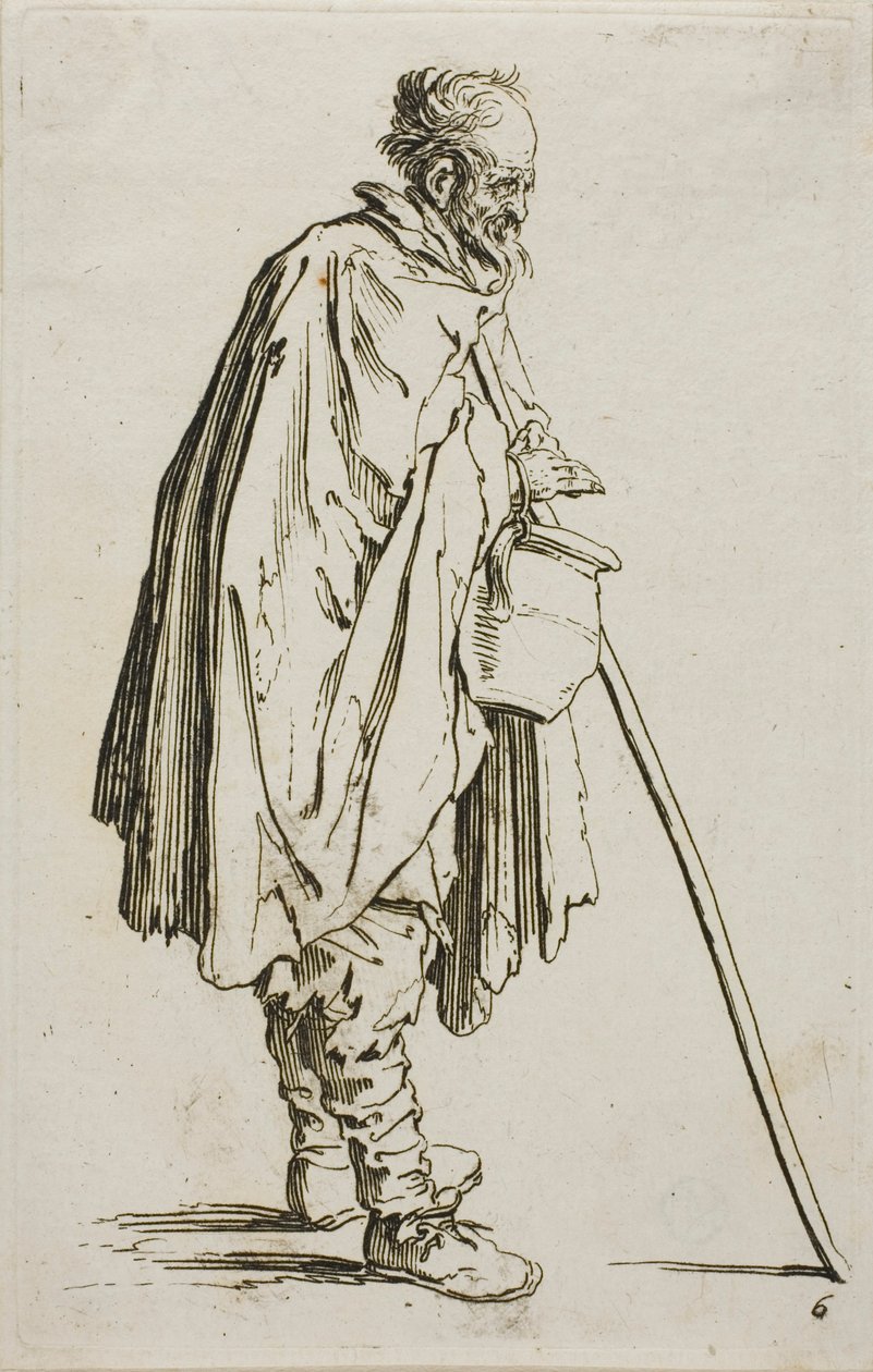 The Beggar with a Footwarmer, levy kuusi The Beggarsilta tekijältä Jacques Callot