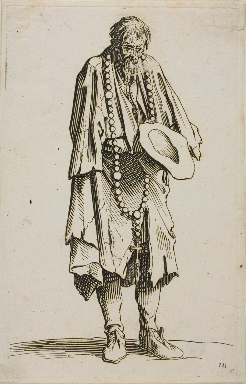 The Beggar with a Rosary, yksitoista levy The Beggarsilta tekijältä Jacques Callot