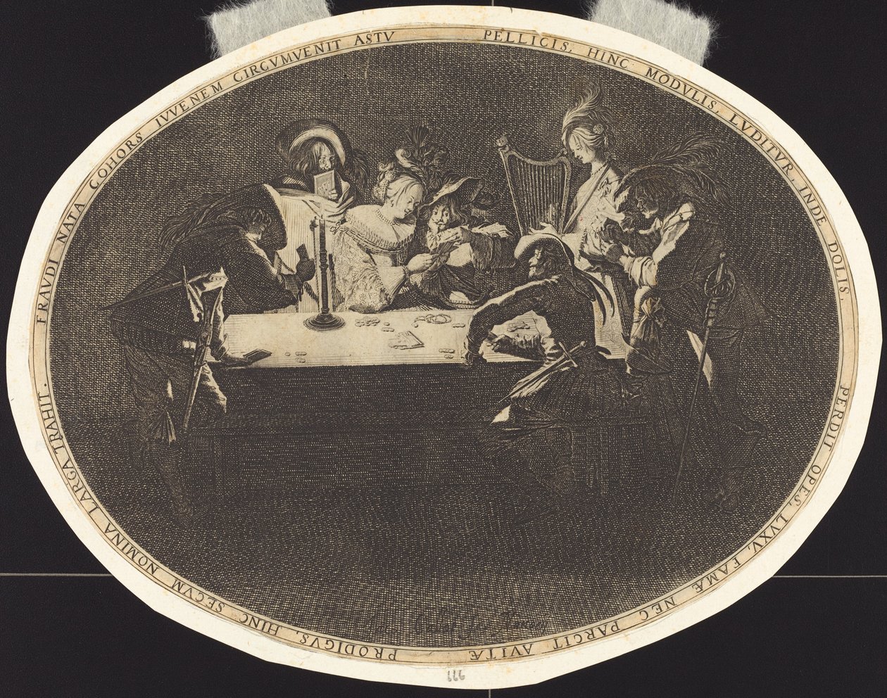 Kortinpelaajat tekijältä Jacques Callot