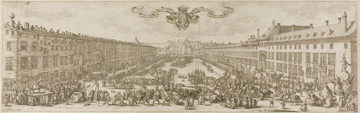 Carrière Nancyssa tekijältä Jacques Callot