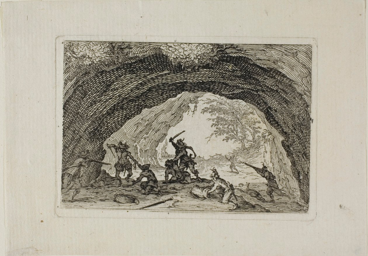 The Cavern of Brigands, The Capricesista tekijältä Jacques Callot