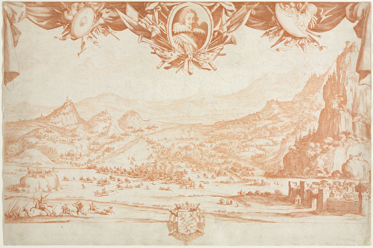 Avigliamon taistelu tekijältä Jacques Callot