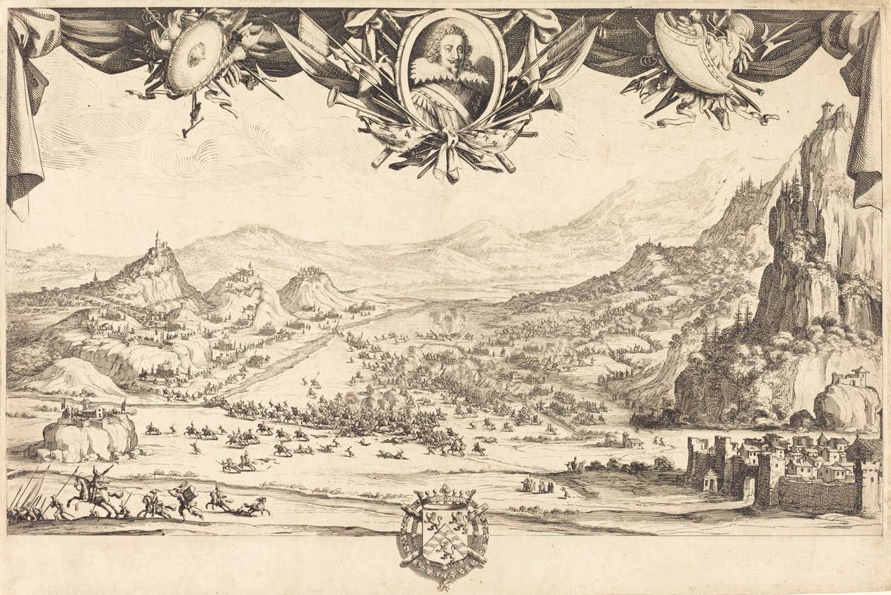Aviglianan taistelu tekijältä Jacques Callot