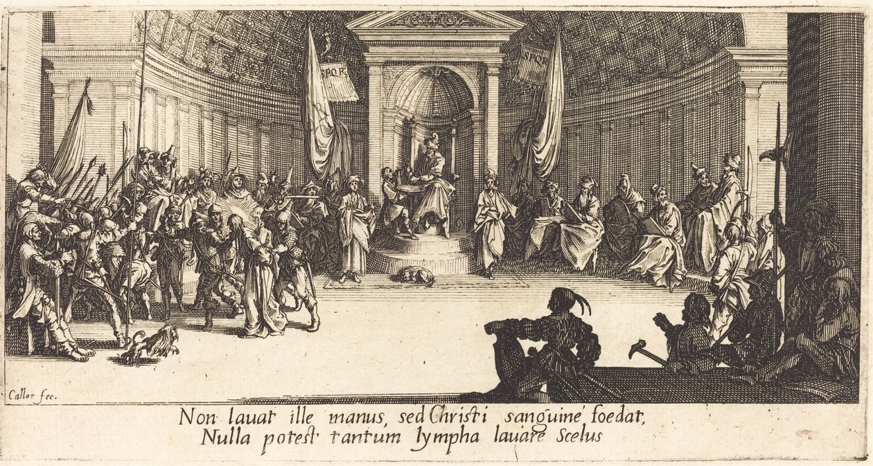 Tuomio kuolemaan tekijältä Jacques Callot