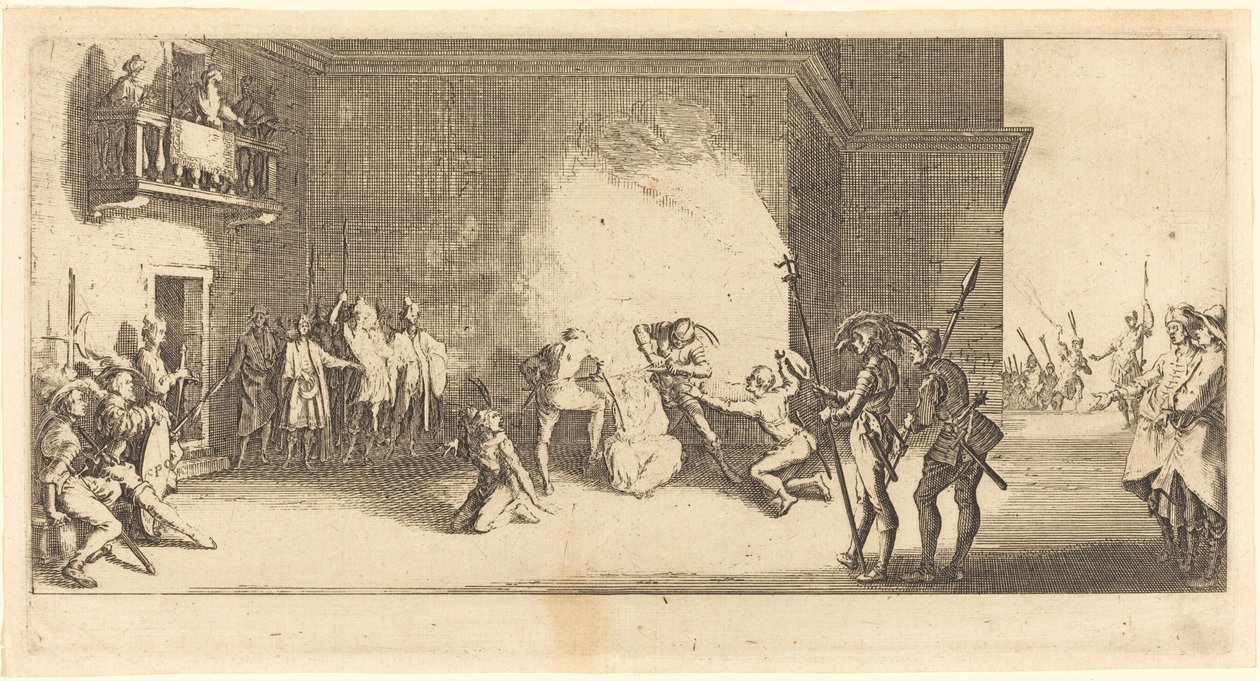 Thorns kruunu tekijältä Jacques Callot