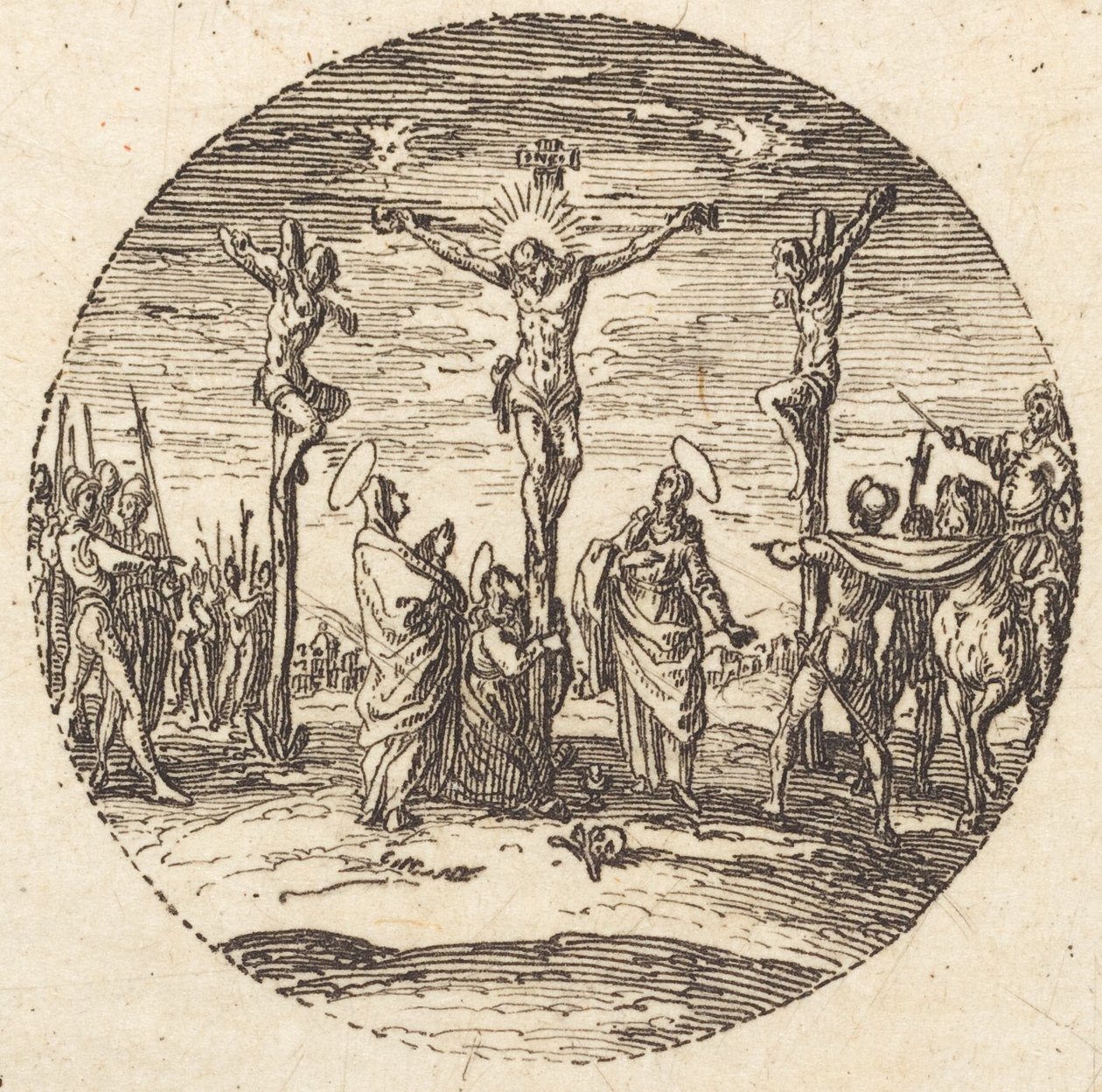 Ristiinnaulitseminen tekijältä Jacques Callot
