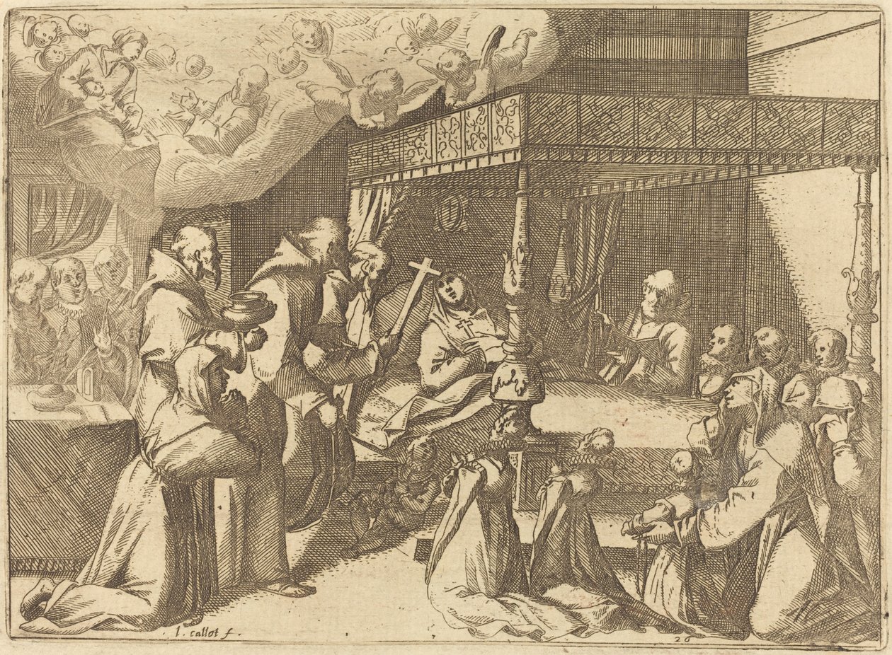 Kuningattaren kuolema tekijältä Jacques Callot