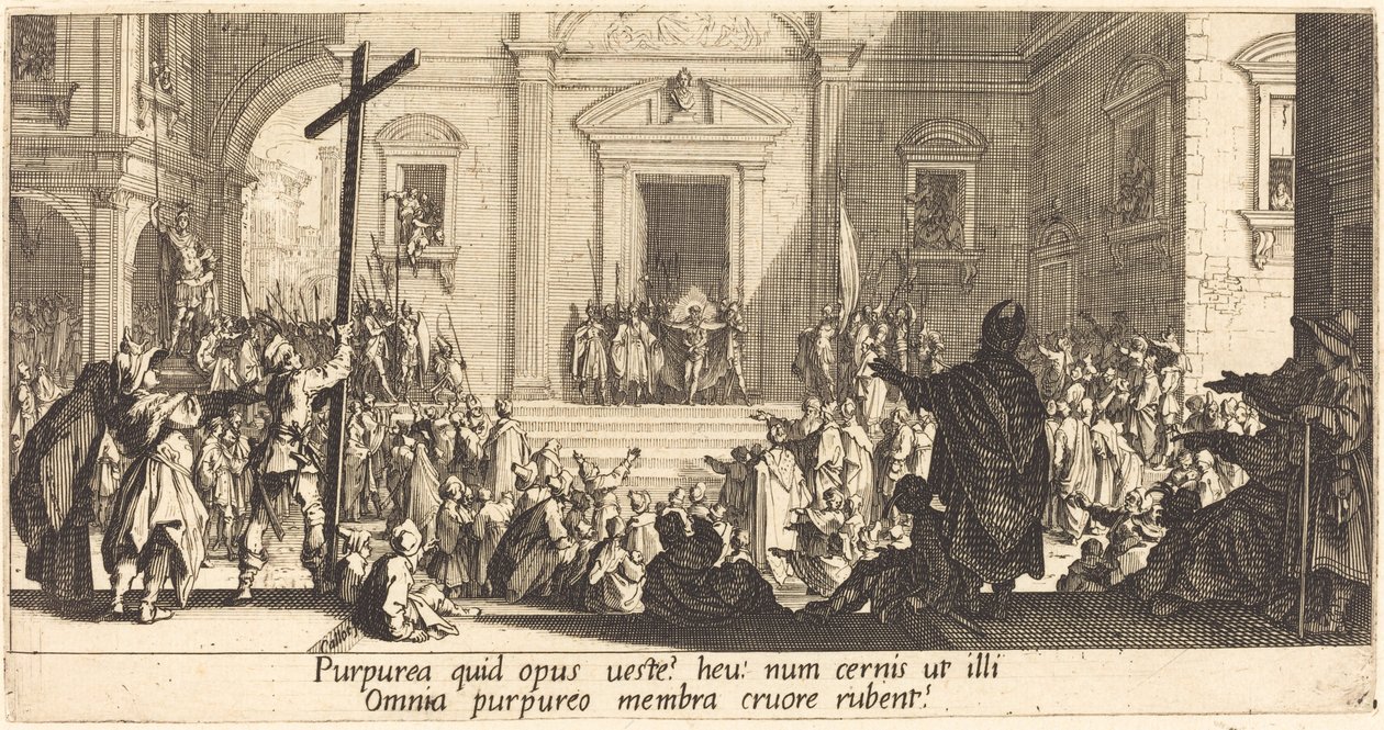 Ecce Homo, c. 1618. tekijältä Jacques Callot