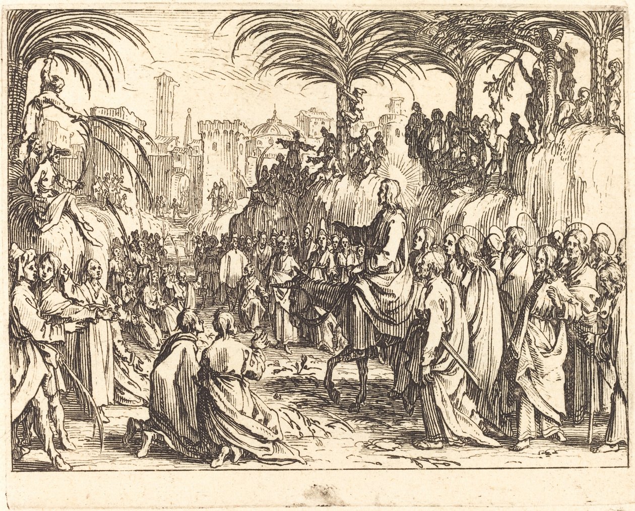 Pääsy Jerusalemiin tekijältä Jacques Callot