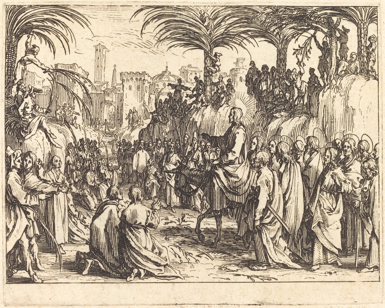 Pääsy Jerusalemiin tekijältä Jacques Callot