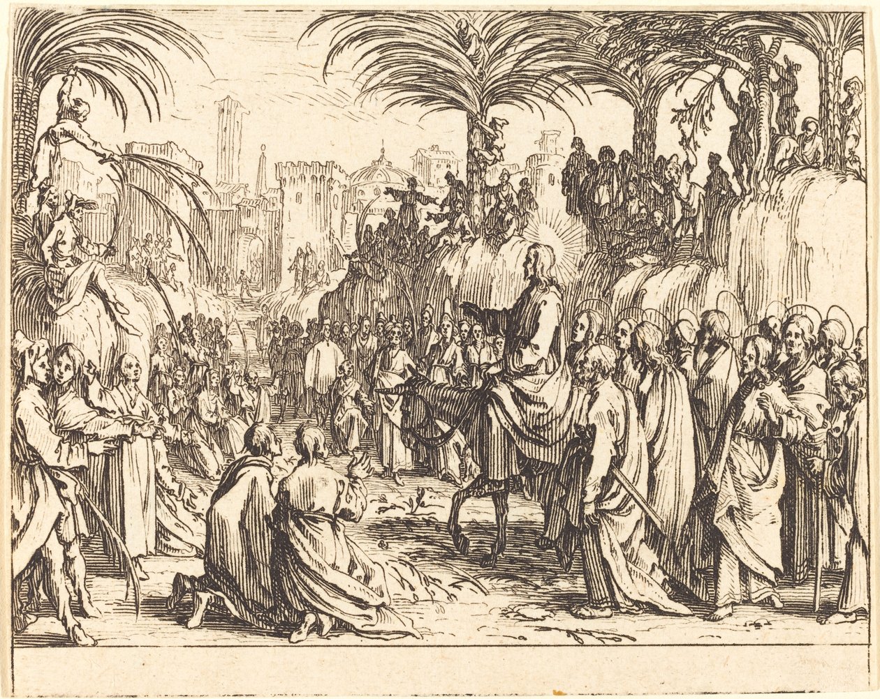 Pääsy Jerusalemiin tekijältä Jacques Callot