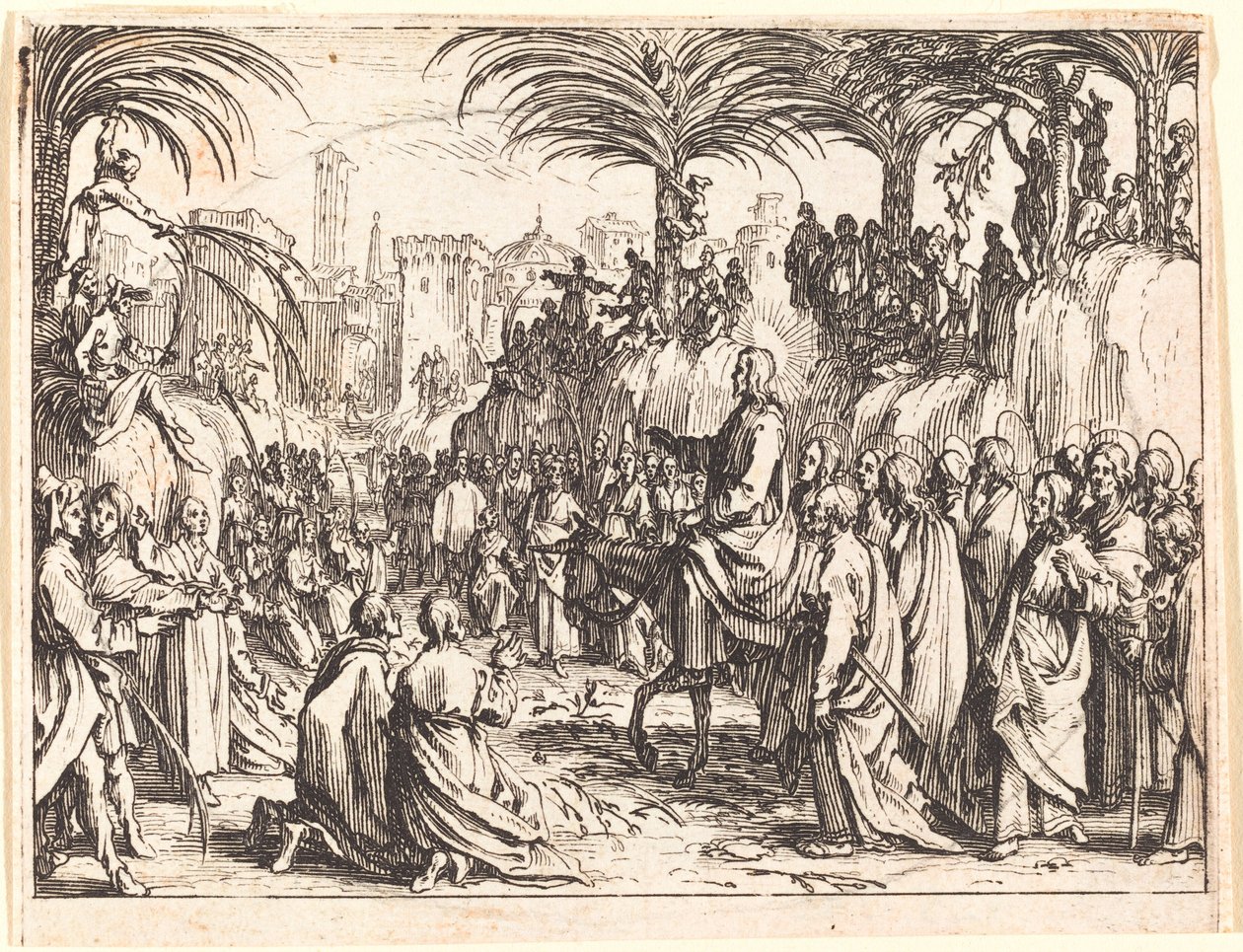 Pääsy Jerusalemiin tekijältä Jacques Callot