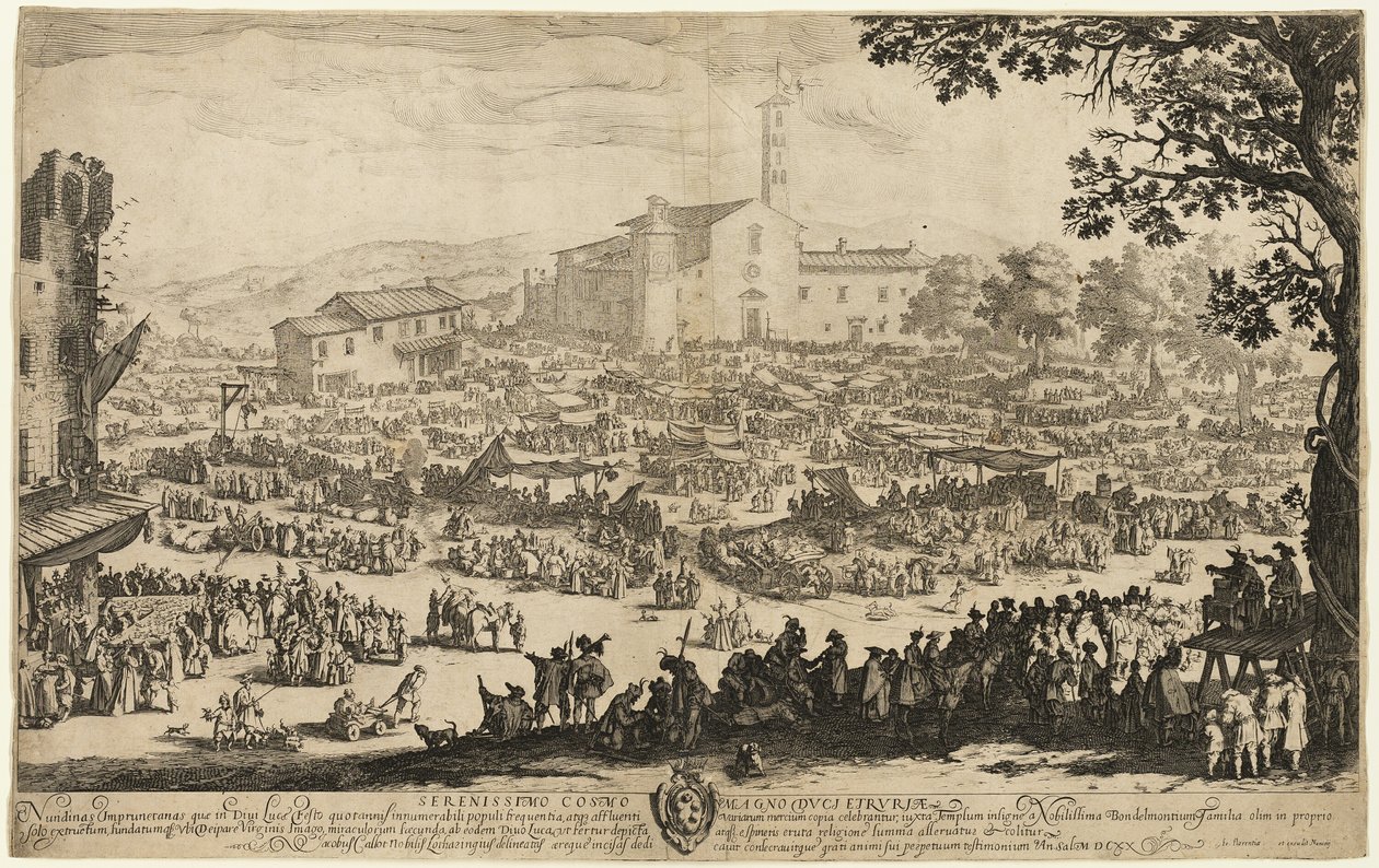 Messut Imprunetassa tekijältä Jacques Callot