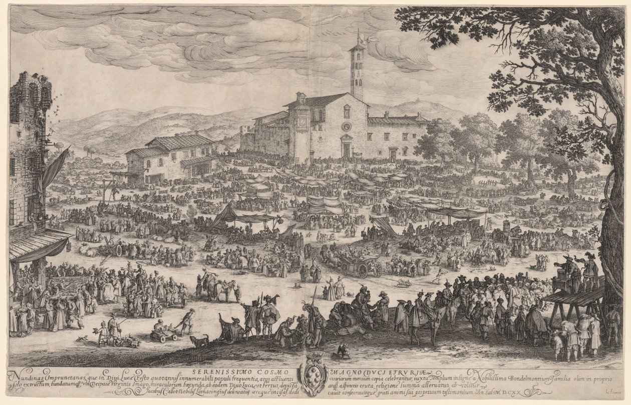 Messut Imprunetassa tekijältä Jacques Callot