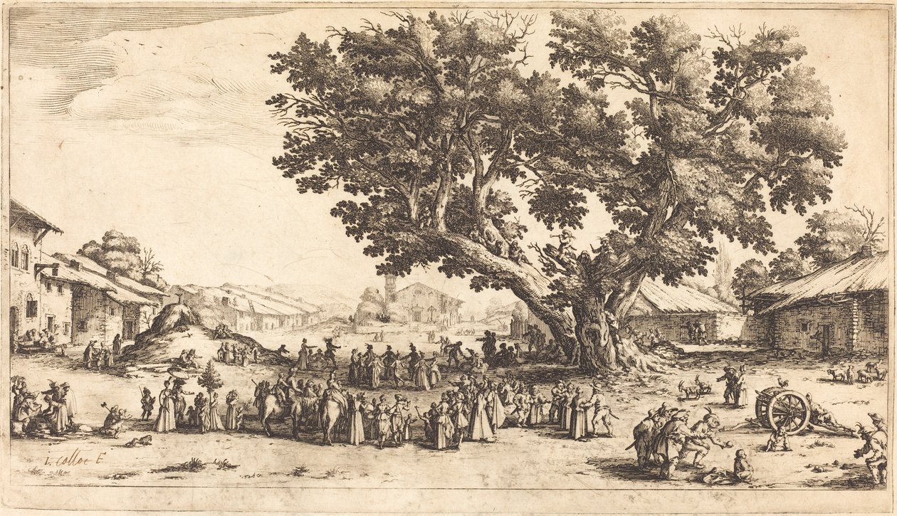 Xeuilleyn messut tekijältä Jacques Callot