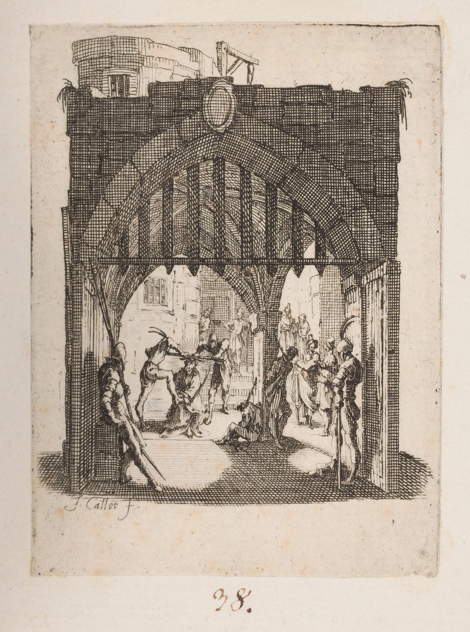 Liputus, no. 6/11 La Petite Passionista tekijältä Jacques Callot