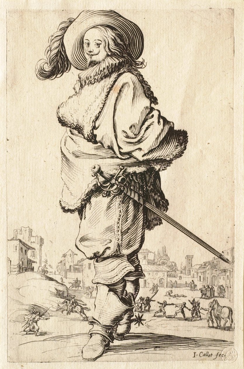 Turkistakkinen herrasmies tekijältä Jacques Callot