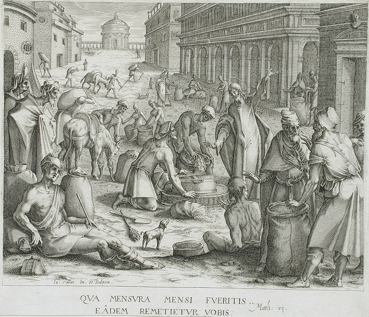 Viljapunnittajat tekijältä Jacques Callot