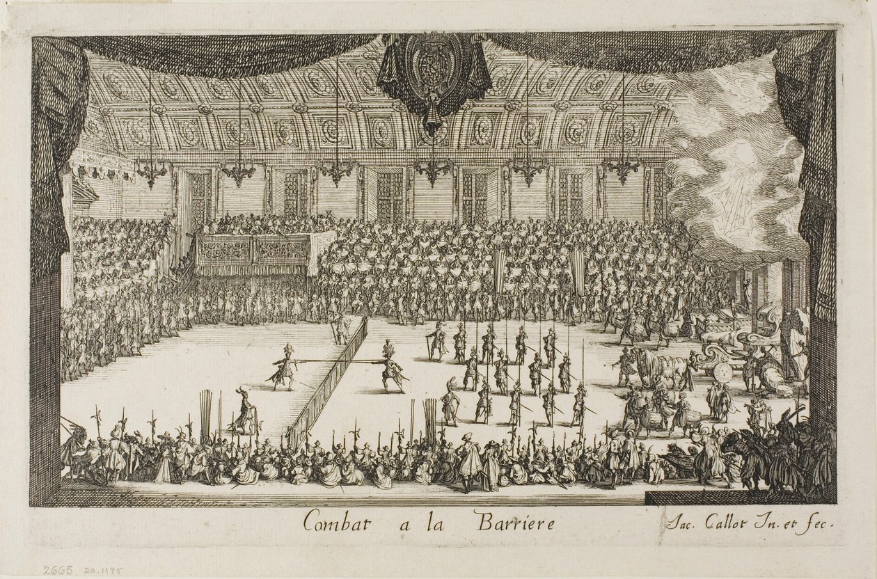 Suuri turnaus: taistelu tekijältä Jacques Callot