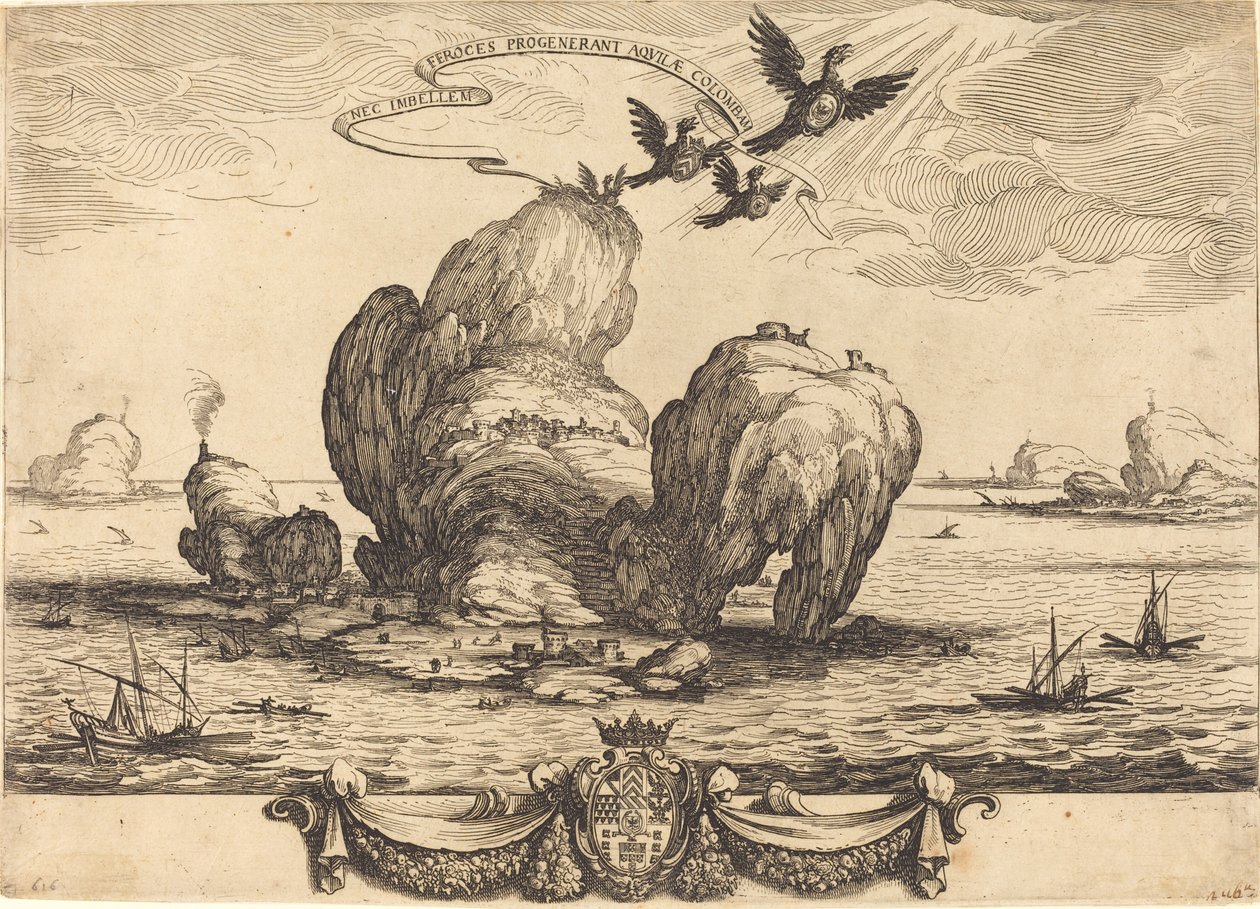 Suuri kallio tekijältä Jacques Callot