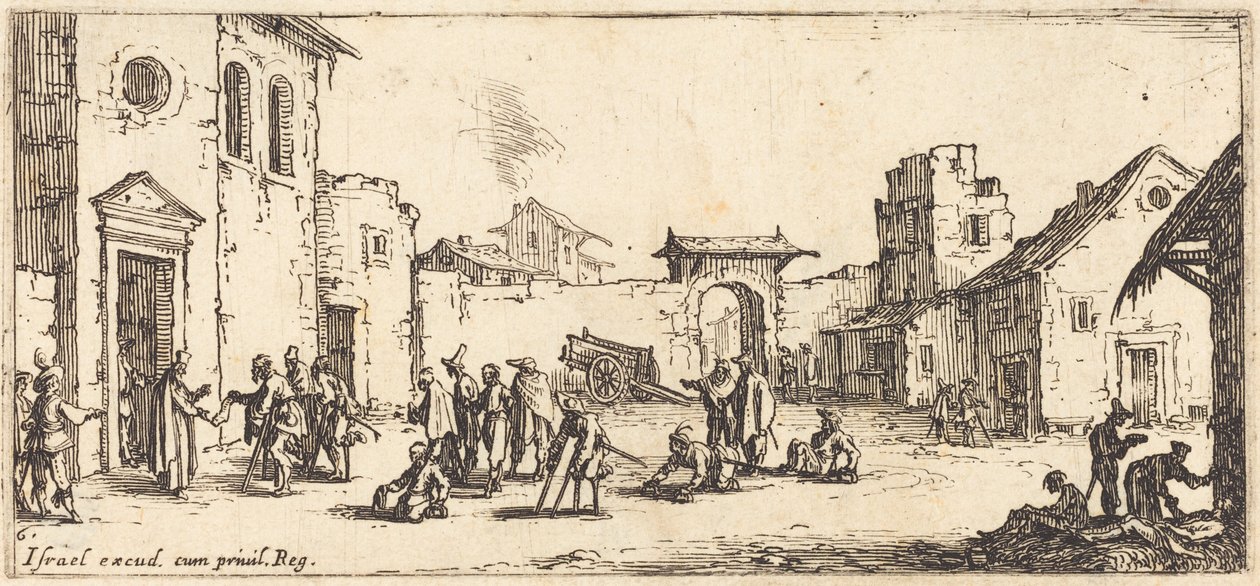 Sairaala tekijältä Jacques Callot