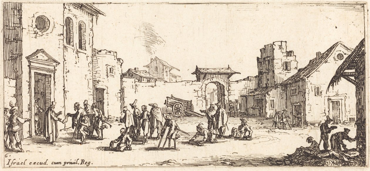 Sairaala tekijältä Jacques Callot