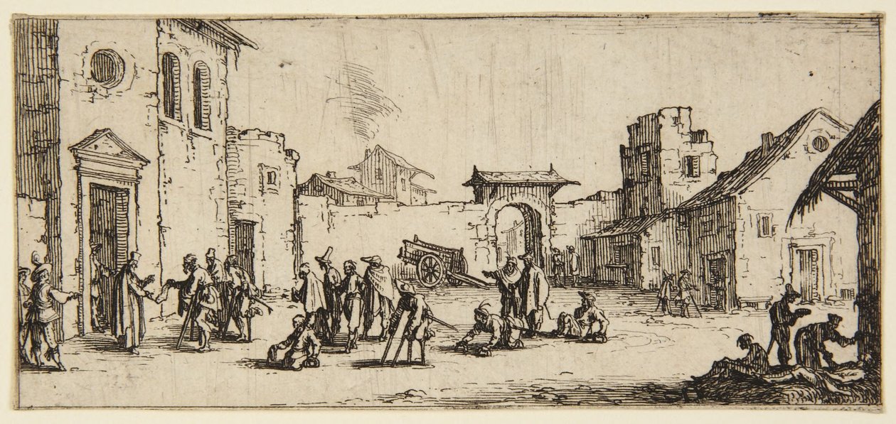 Sairaala tekijältä Jacques Callot