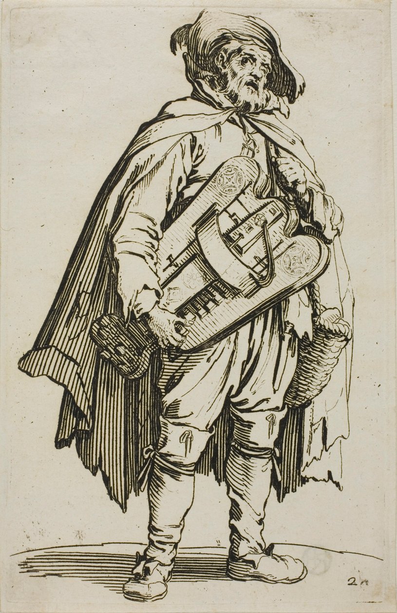 The Hurdy-Gurdy Player, levy kaksi The Beggarsilta tekijältä Jacques Callot