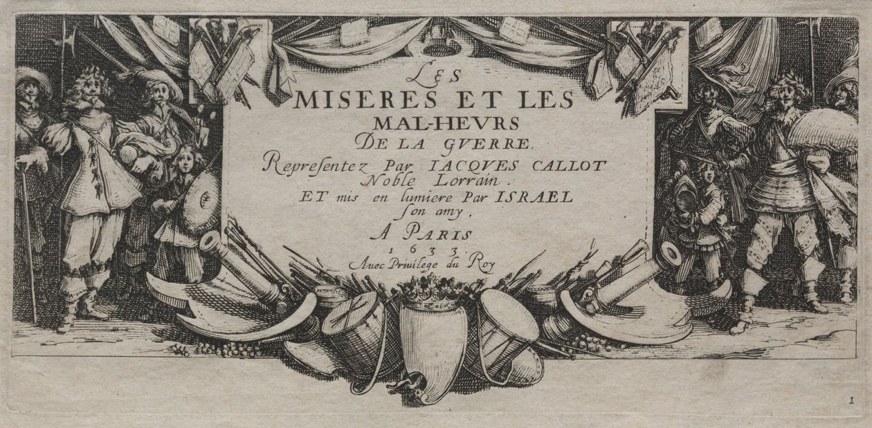 Sodan suuret kurjuudet tekijältä Jacques Callot