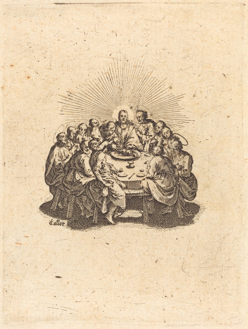 Viimeinen ehtoollinen tekijältä Jacques Callot