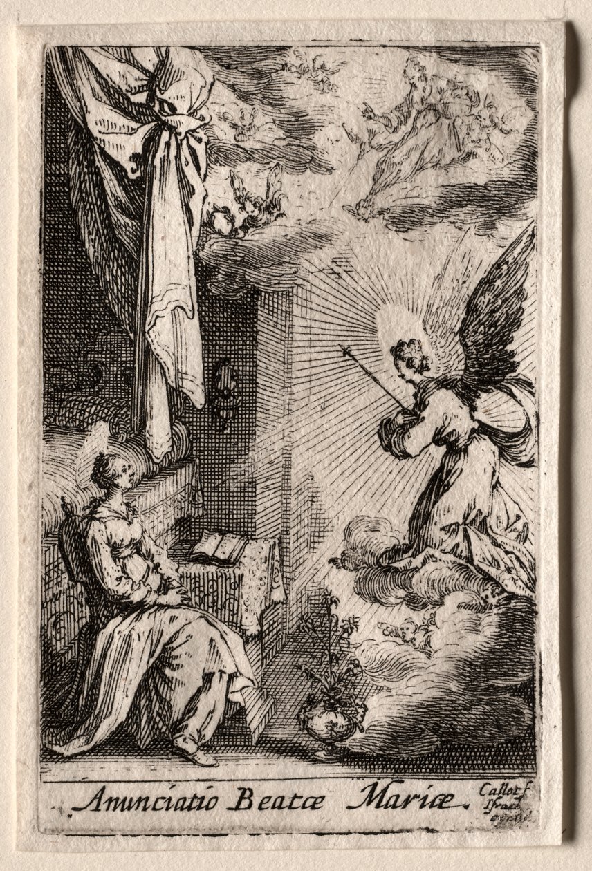 Neitsyen elämä: Ilmoitus tekijältä Jacques Callot