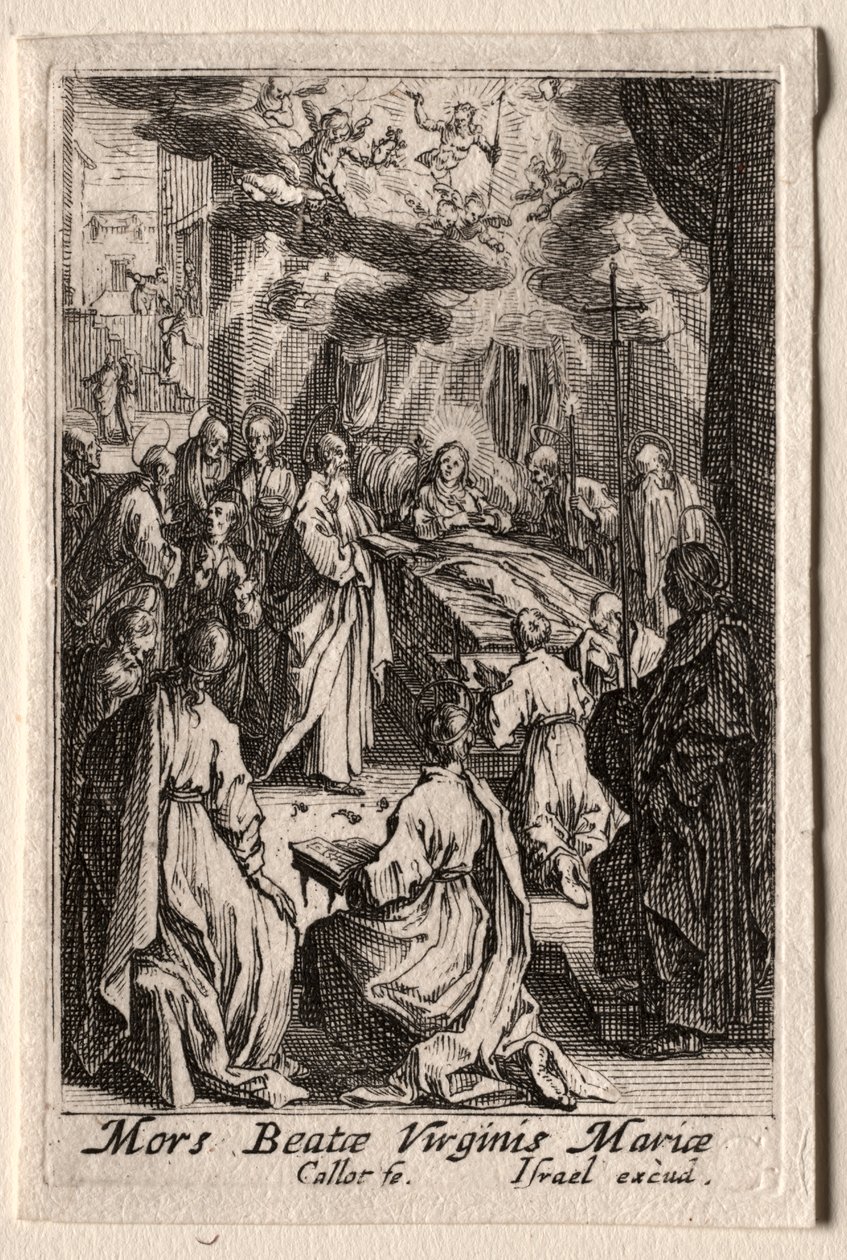 Neitsyen elämä: Neitsyen kuolema tekijältä Jacques Callot