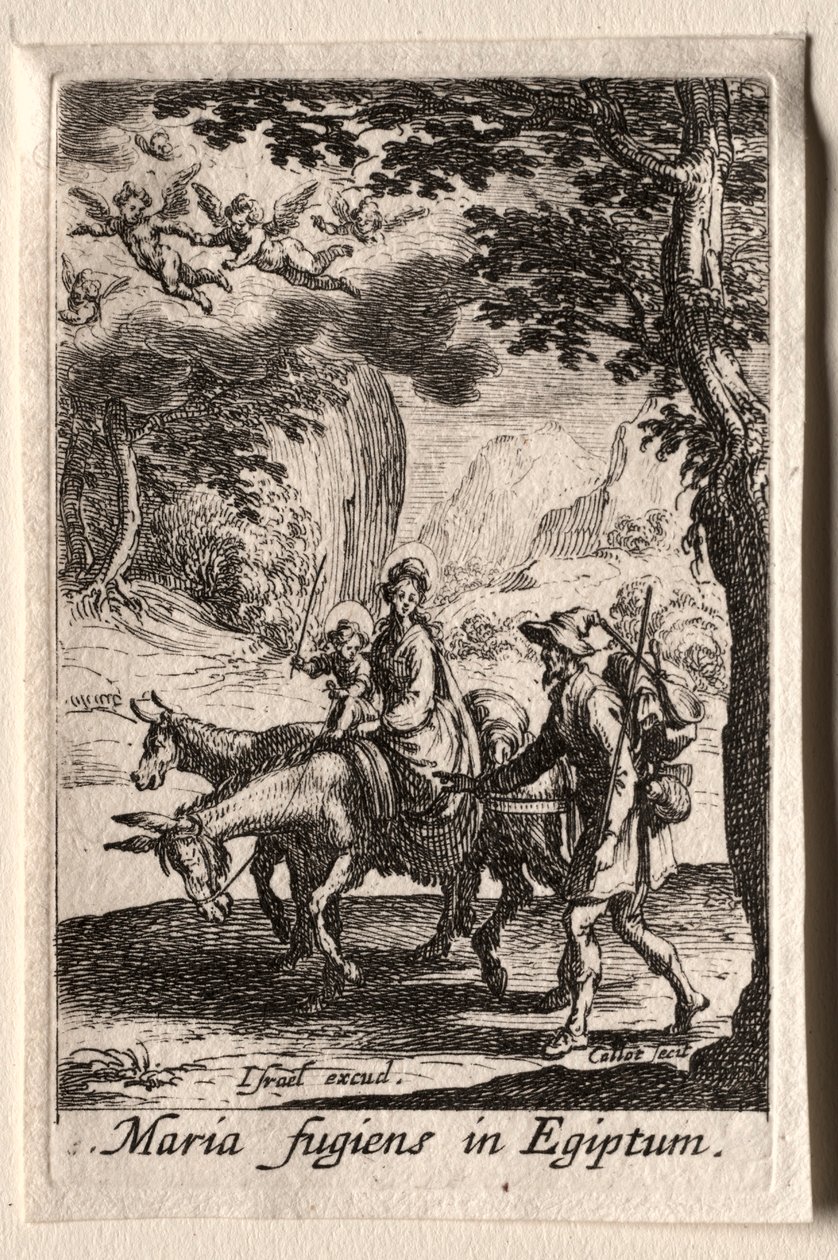 Neitsyen elämä: Lento Egyptiin. tekijältä Jacques Callot