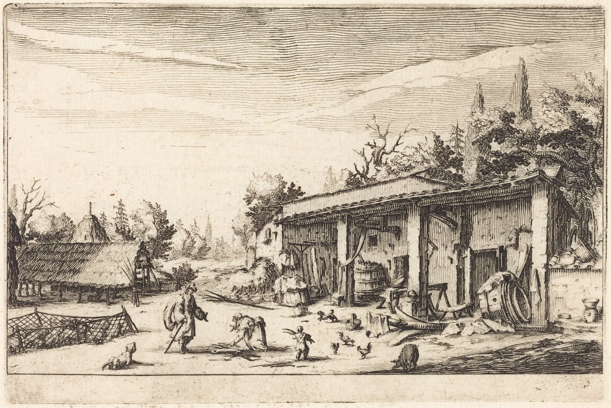 Pieni maatila tekijältä Jacques Callot