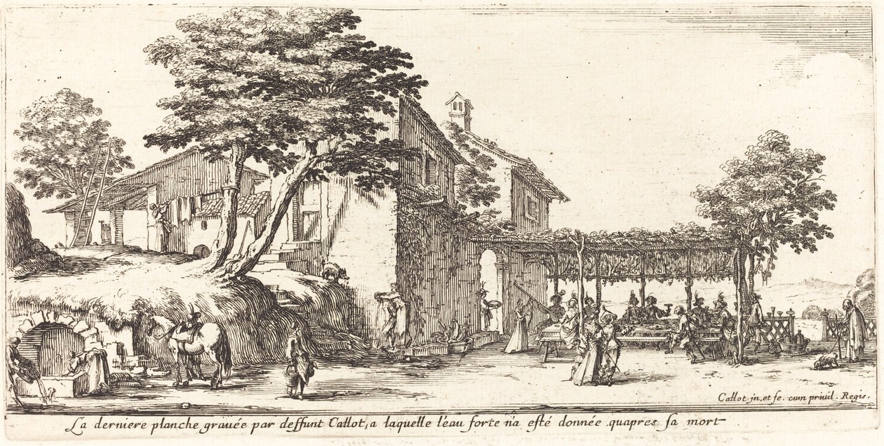 Pieni säleikkö, 1635. tekijältä Jacques Callot
