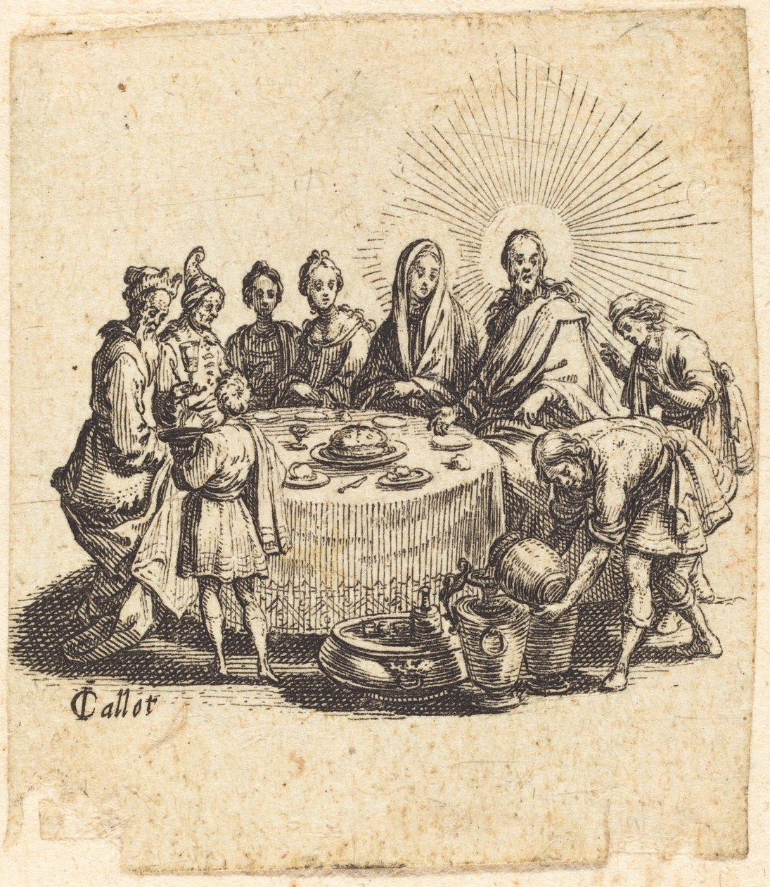 Häät Kaanassa tekijältä Jacques Callot