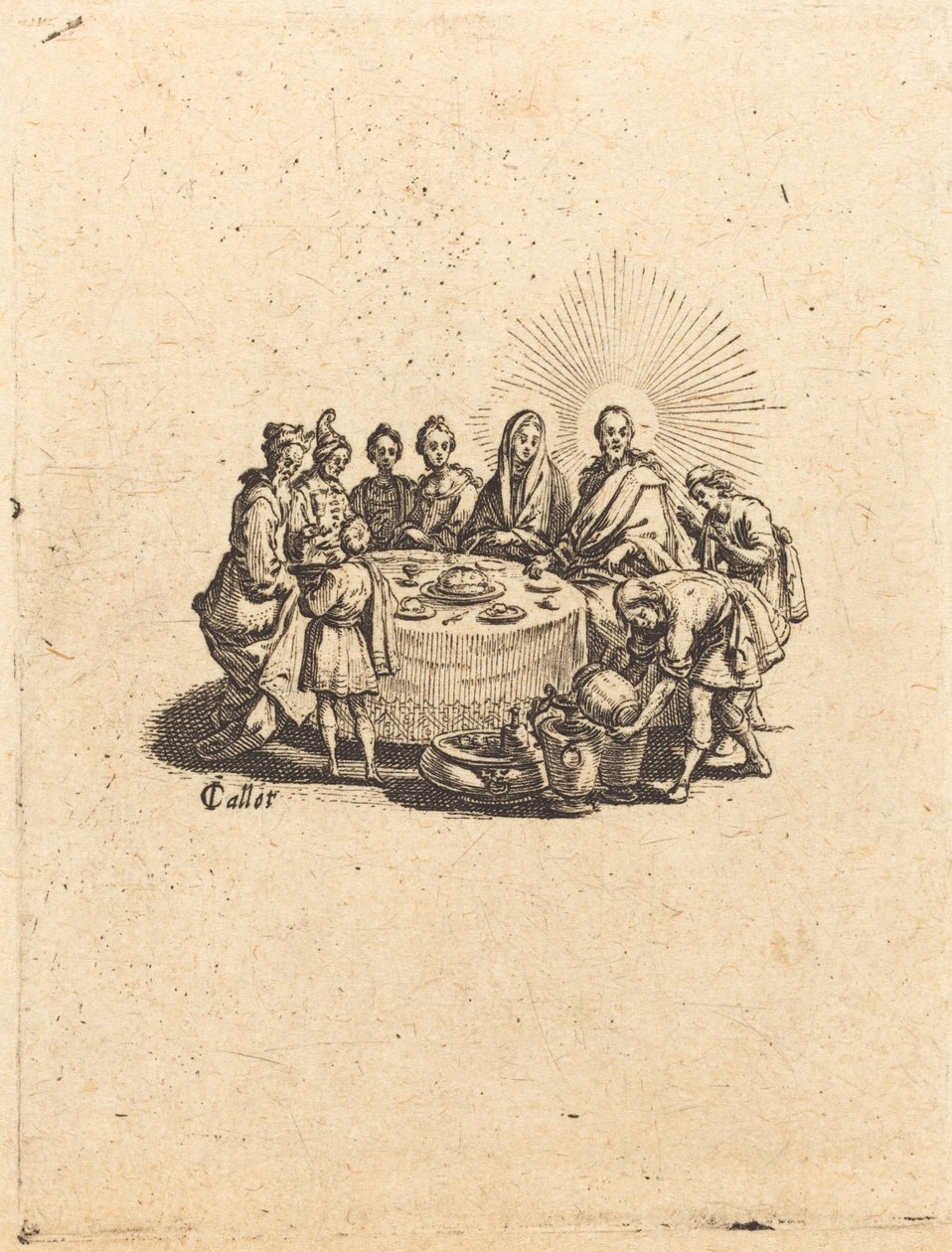 Häät Kaanassa tekijältä Jacques Callot
