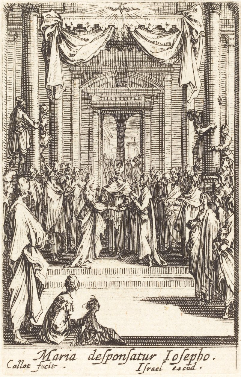 Neitsyen häät tekijältä Jacques Callot
