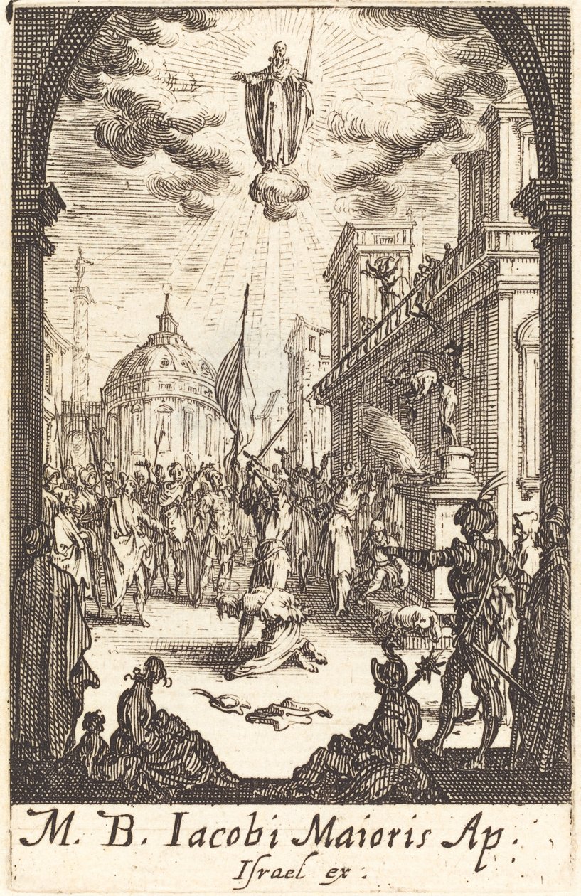 Pyhän James Majorin marttyyrikuolema tekijältä Jacques Callot
