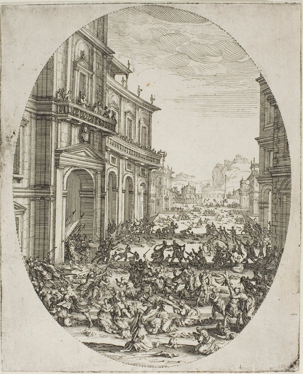 Viattomien verilöyly (toinen levy) tekijältä Jacques Callot
